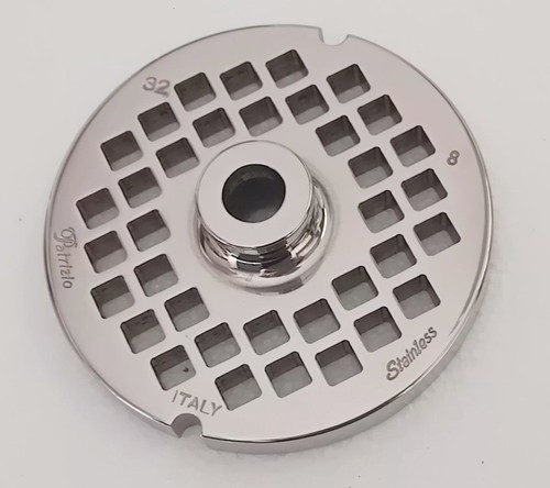 Piastra inox per tritacarne - inox,