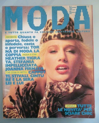 Rivista magazine moda italia - rivista,