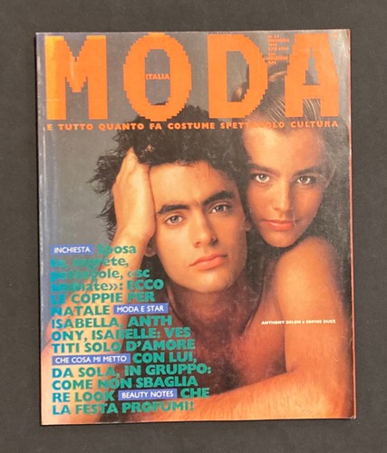 Rivista moda italia 1985 - rivista,