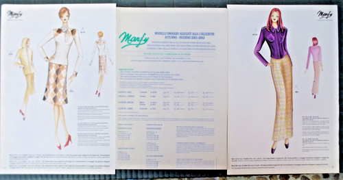 Cartamodello moda marfy - moda,