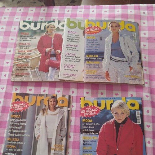 Burda riviste moda - , e