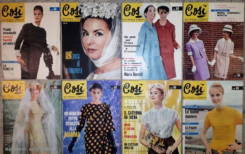 Rivista così 1962 settimanale - cosÌ,