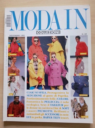 Moda rivista mensile - moda, n.68