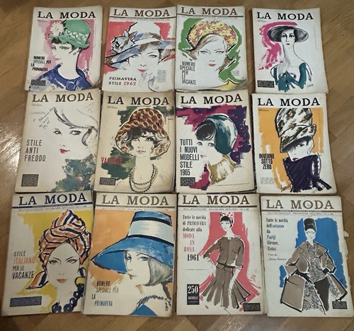 Riviste moda 12 numeri - "la,