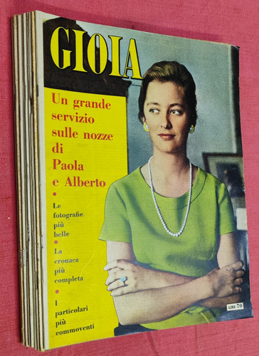 Lotto riviste gioia anni - 10,