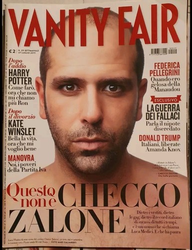 Vanity fair italia - fair, checco