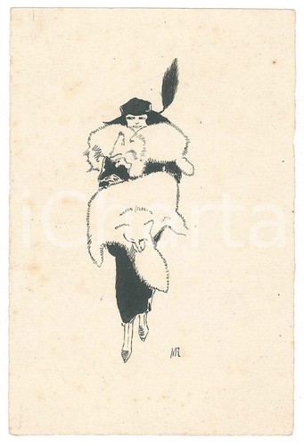 1930 moda italia donna con - ca,