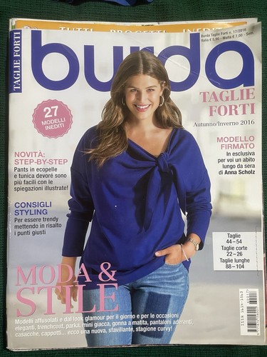 Rivista burda taglie forti - rivista,