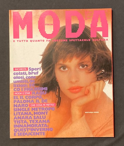 Rivista moda italia 1985 24 - moda,