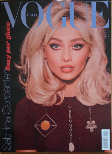 Sabrina carpenter vogue italia - sabrina,