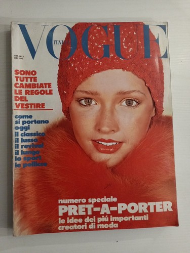 Moda vogue italia ottobre - vogue, 1972