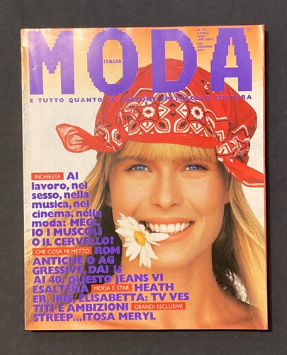 Rivista moda italia 1986 29 - moda, n.29