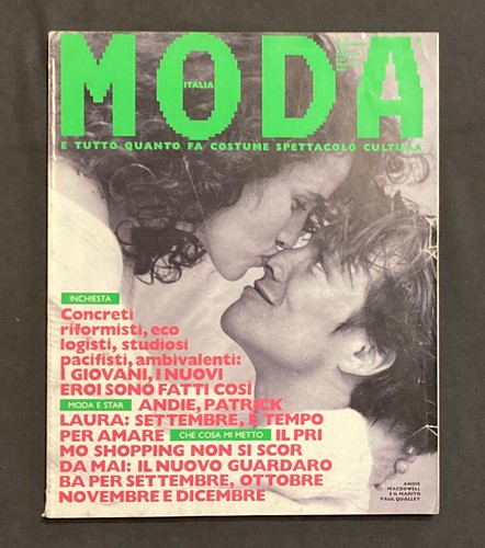 Rivista moda italia 1986 33 - rivista,